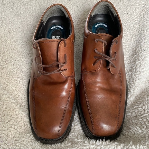 Nunn Bush Upper Leather Oxford’s with memory foam insoles, Sz: 9/12 Medium - Picture 3 of 9